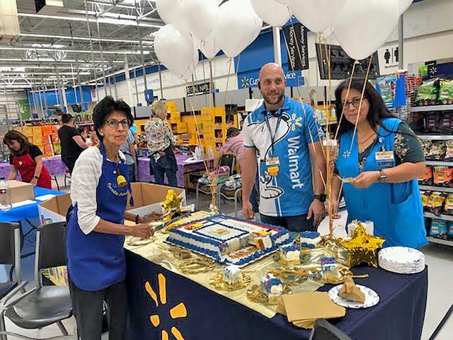 The Assistance League of Pueblo recently celebrated 50 years of Operation School Bell at the Wal-Mart Superstore on Dillon Drive, marking five decades of providing assistance to economically challenged children in Pueblo County.