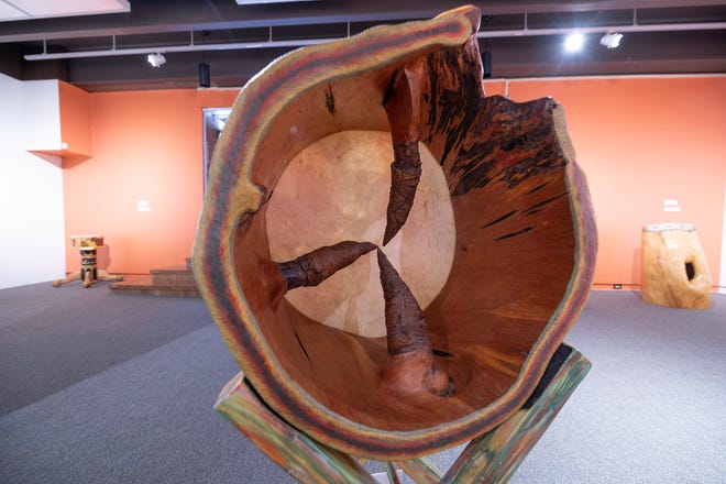 The "Weekend of Drumbeats" event at the Sangre de Cristo Arts and Conference Center kicks off this weekend. The "Arboreal Selfies" exhibit by local artist Ray Pachek is one of the featured attractions and includes handmade drums.