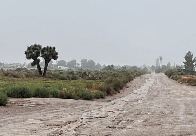 More than an inch of rain fell in the Victorville Area in the 24-hour period ending Sunday, Aug. 20, 2023, according to the National Weather Service.